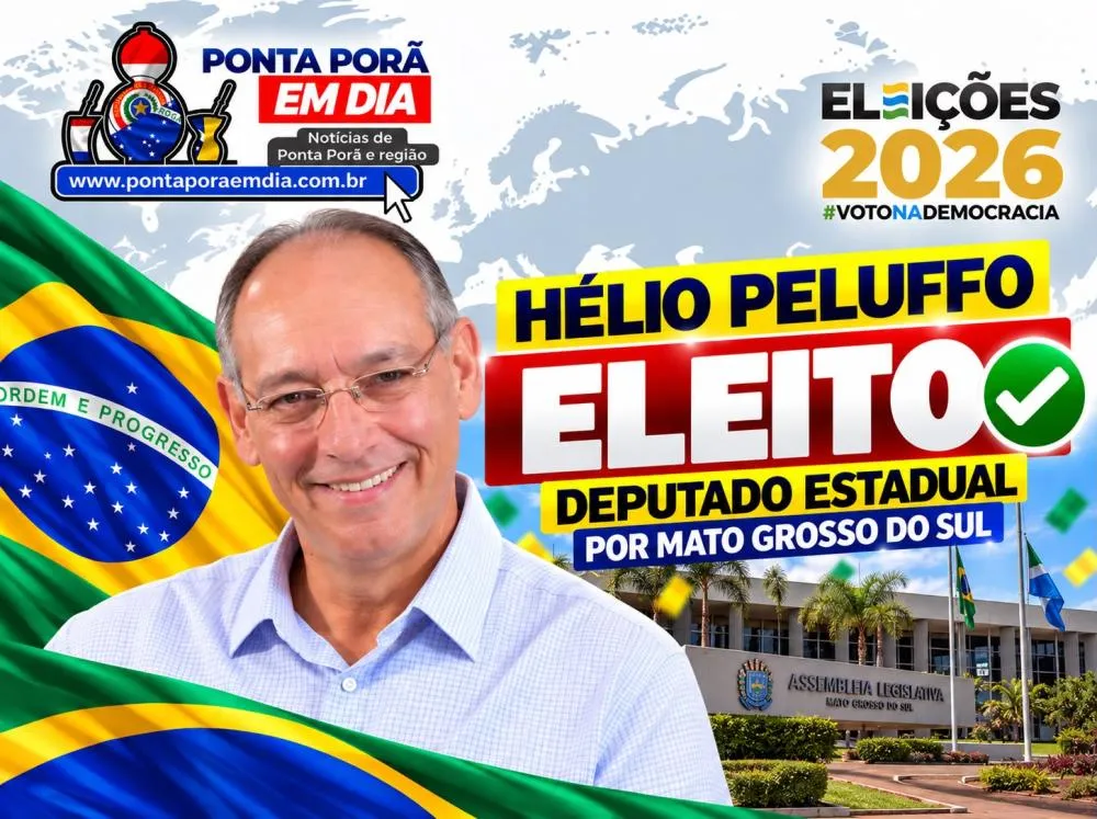 Hélio Peluffo é eleito deputado estadual 