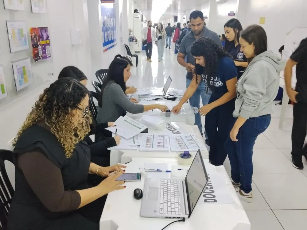 Eleição acontece com pontos de votação